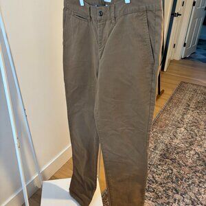 Taylor Stitch Foundation Chino, Democratic Fit, British Khaki - 32/34